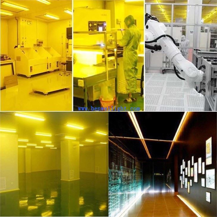 Yellow t8 led tubes
