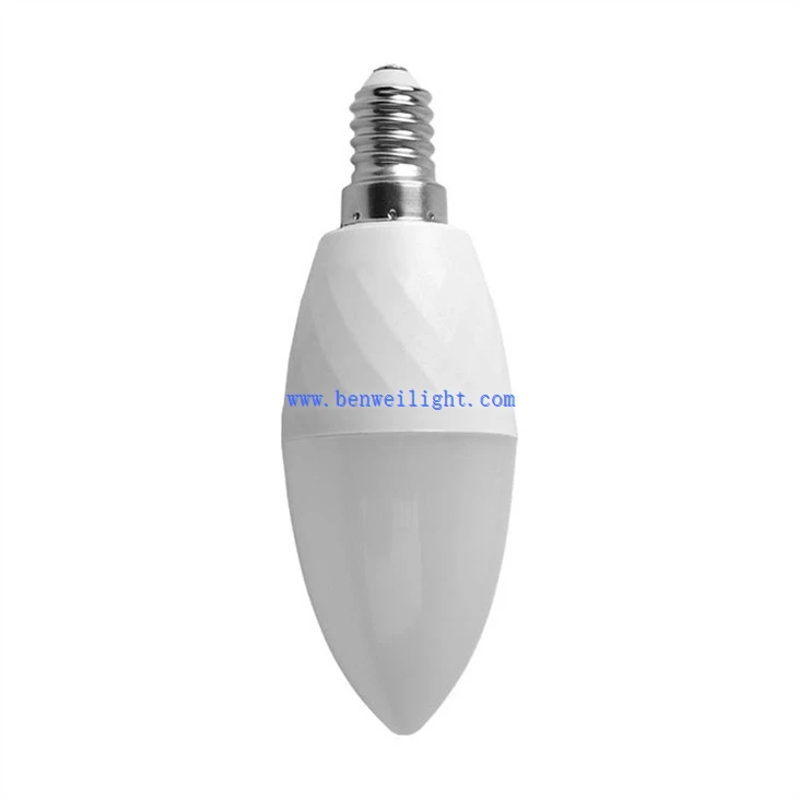 E14 لیڈ بلب Dimmable گرم سفید