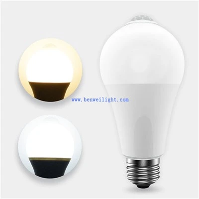 12W موشن سینسر لائٹ بلب
