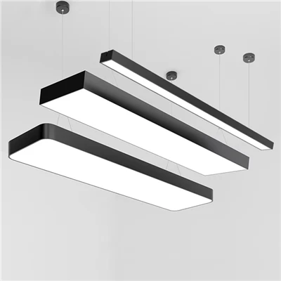 کمرشل دفاتر کے لیے 4-foot/8-foot لنک ایبل LED لکیری لائٹس