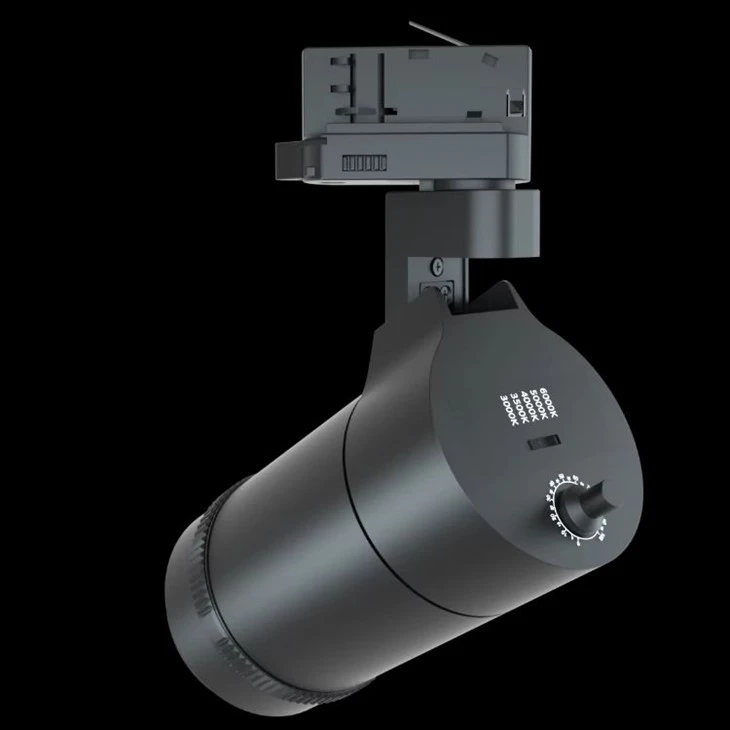 New Design Zoomable Adjustable Angle Dimmable Spot Light Commercial LED Track Light suppliers