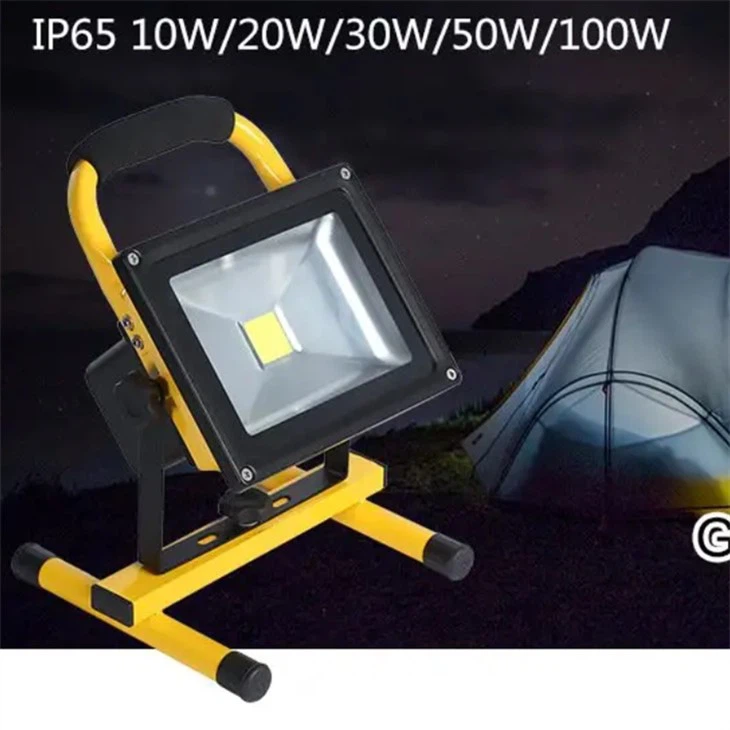 اسٹینڈ کے ساتھ 100W پورٹیبل سیلاب لائٹس