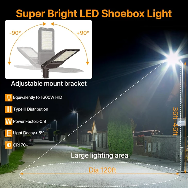 300W 200W LED Parking Lot Light Module Street factory
