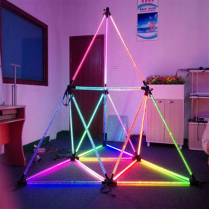 3D Tube RGB Meteor Shower Light price