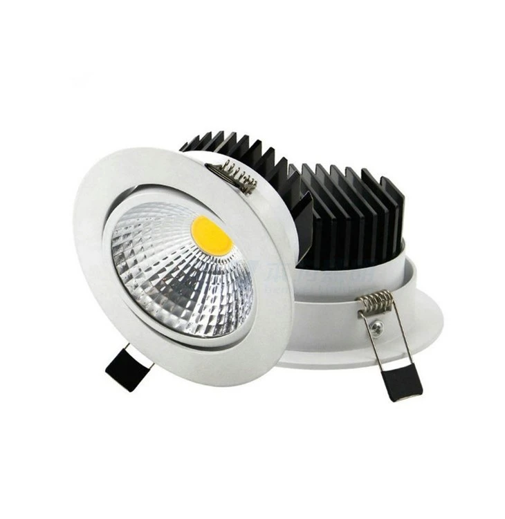 Dimmable COB LED ڈاؤن لائٹ