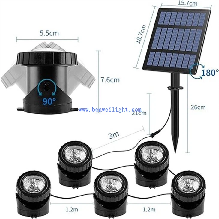 Garden Decoration Water Pool Light (4)
