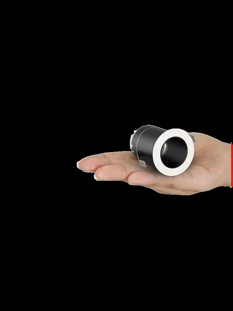 Mini 3W Recessed LED اسپاٹ لائٹ — گھریلو استعمال (لونگ روم/وائن کیبنٹ)، اینٹی-چمک، ہائی CRI، تنگ بیزل ڈیزائن