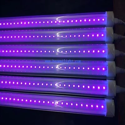 10W UV LED T8 ٹیوب لائٹ AC85 - 265V|395nm|کثیر مقصدی