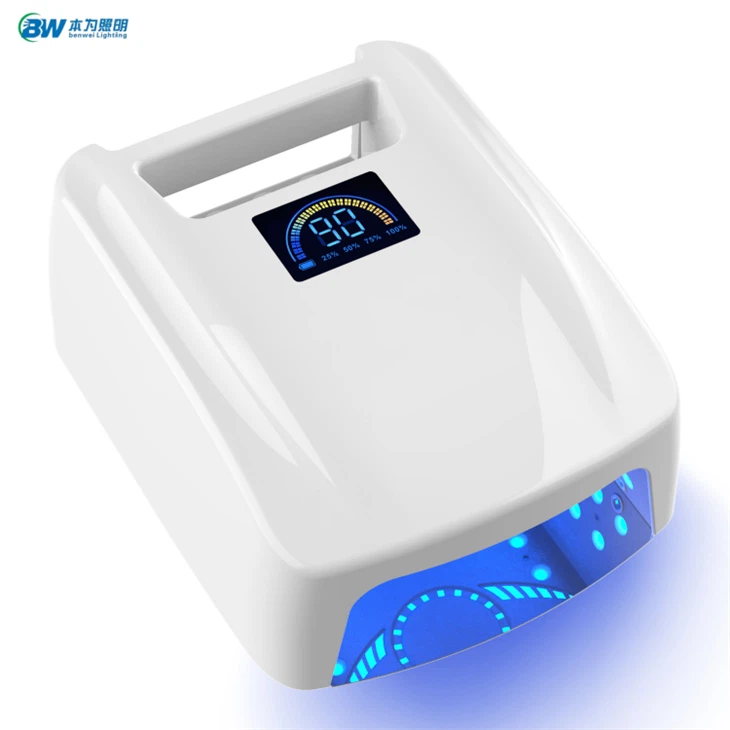 72W وائرلیس ایل ای ڈی کیل لیمپ پورٹیبل کوئیک - خشک
